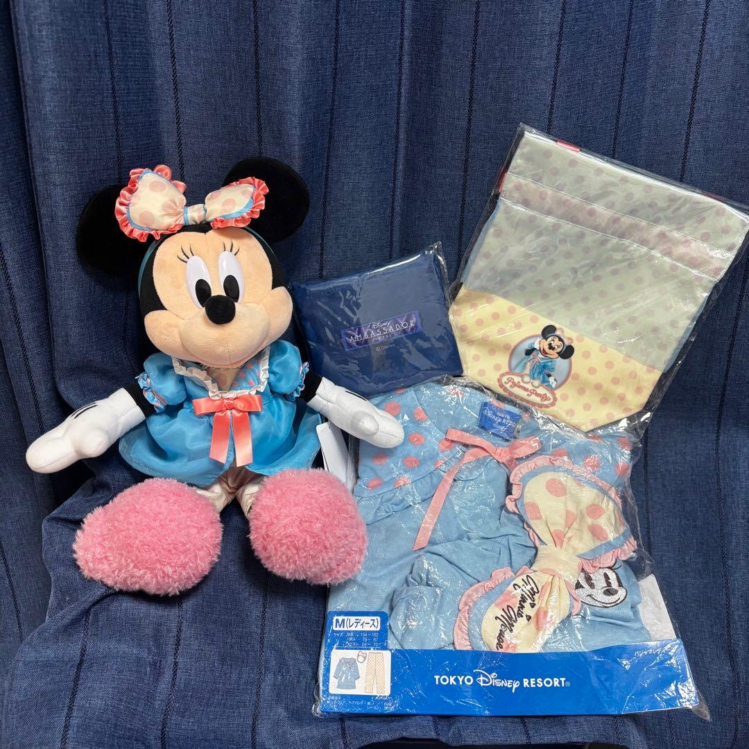 アンバサダーホテル パジャマパーティー ミニー ぬいぐるみ パジャマ　ディズニー