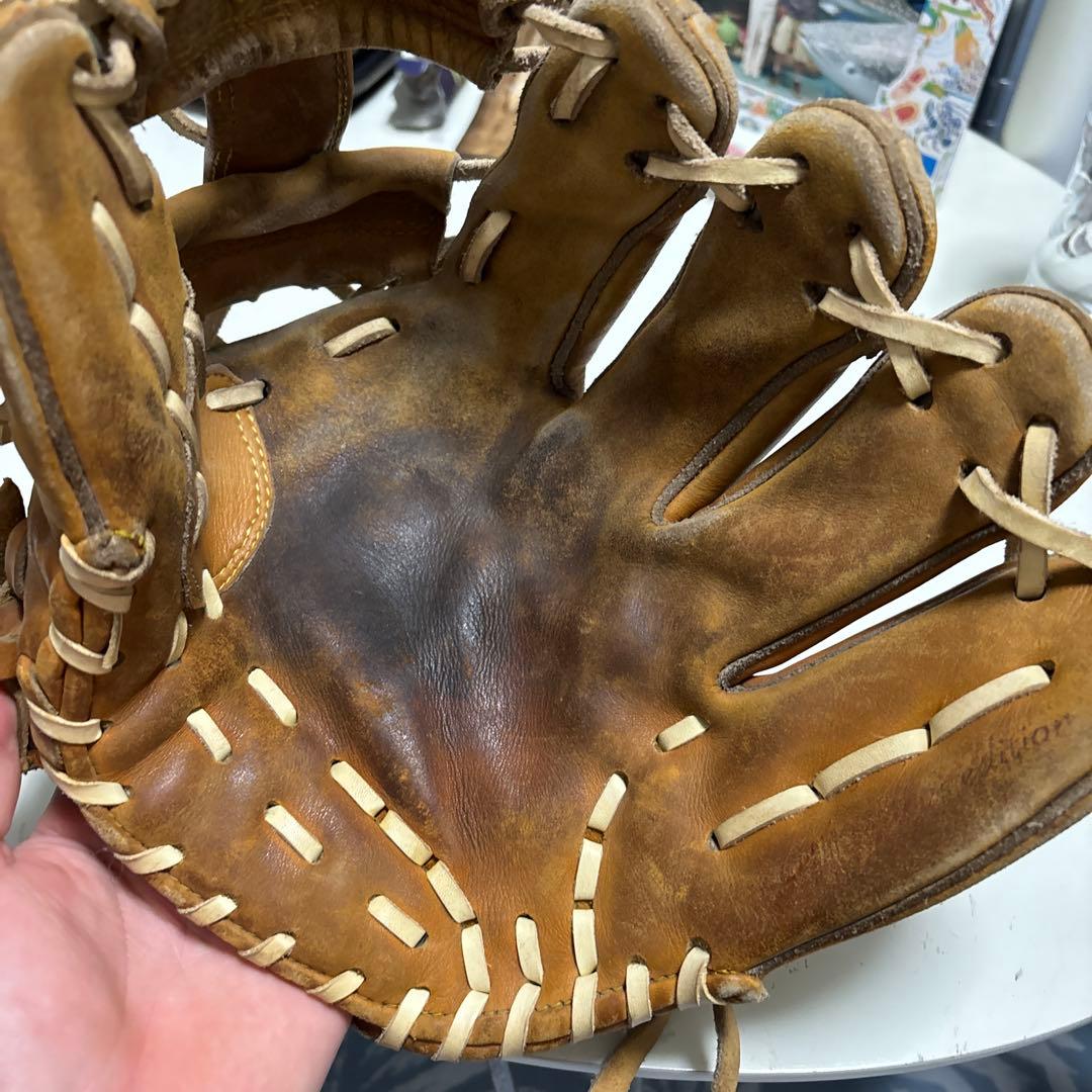 Mizuno 硬式グローブ 使用感あり
