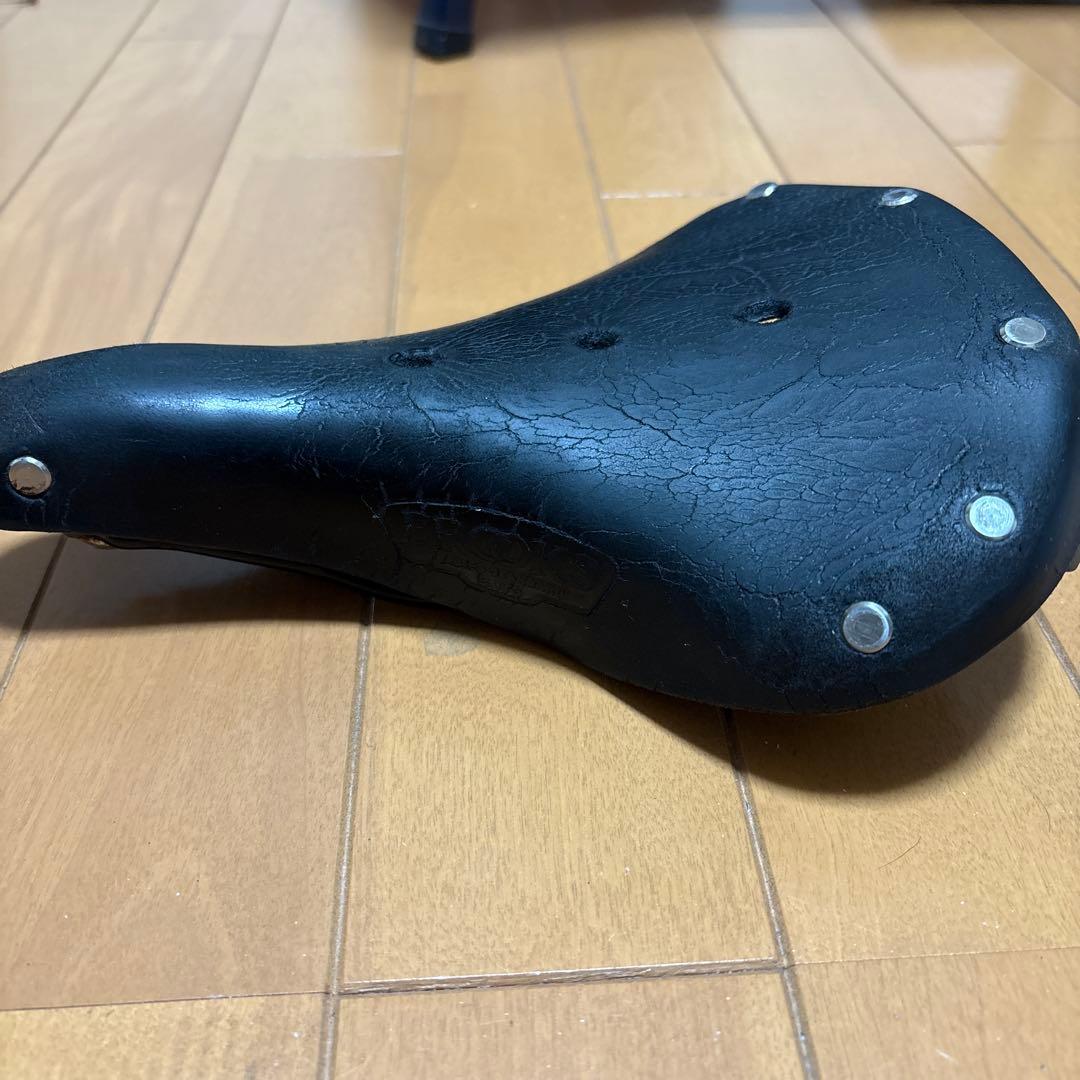ブルックス レザーサドル brooks 黒