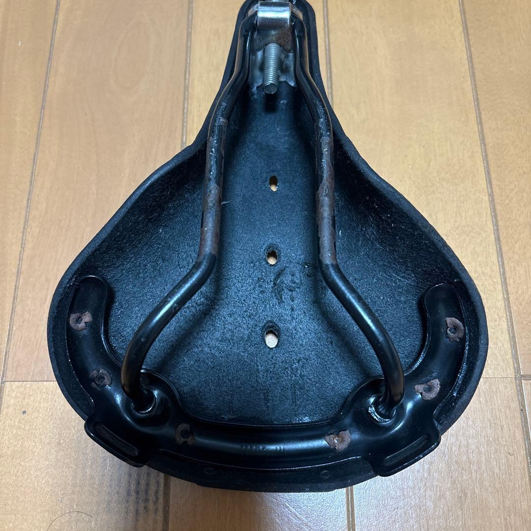 ブルックス レザーサドル brooks 黒