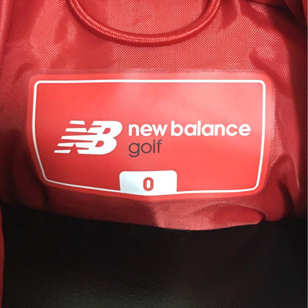 美品　ニューバランスゴルフ　ダウン　０　赤　NEW BALANCE GOLF