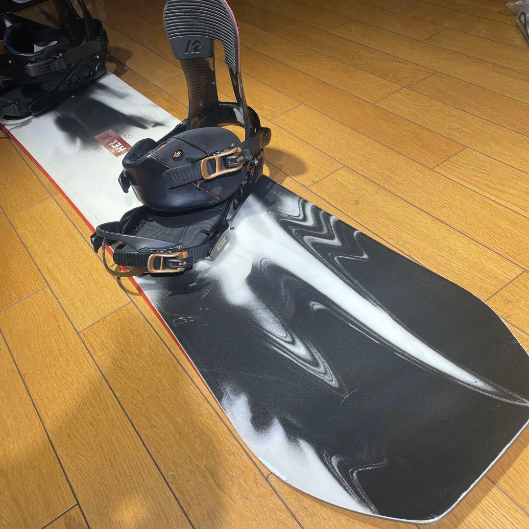 【値下げ】RIDE HELIX+k2 LIEN FS金具セット　非対称ボード