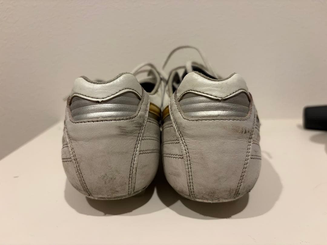Mizuno Morelia 25.5 ホワイト/ゴールド　モレリア