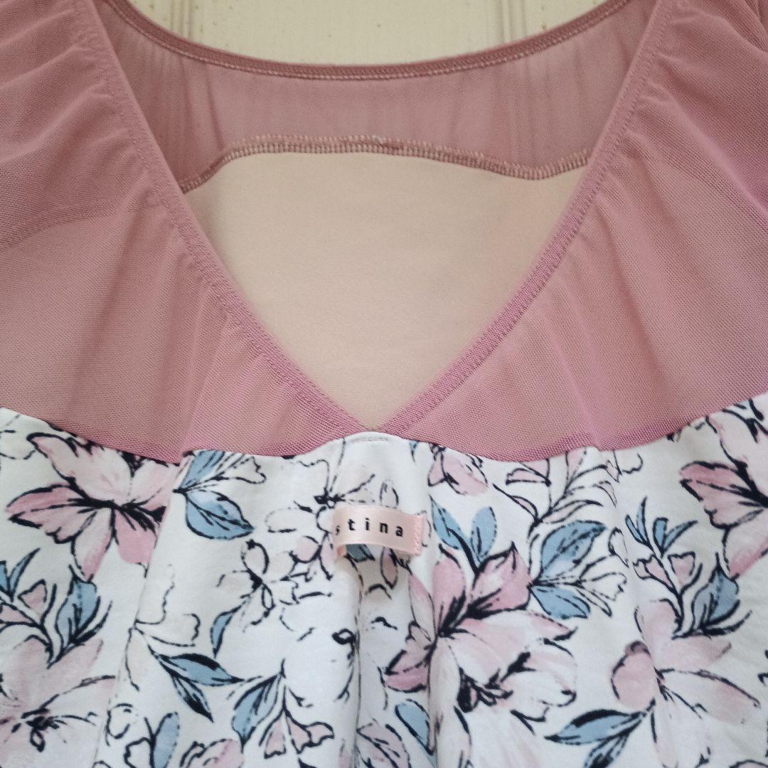 美品 stina スティナ 長袖レオタード M