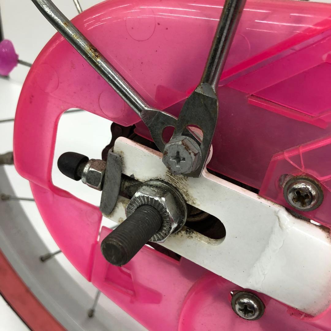 アイデス　幼児用自転車　ミニーマウスポッピンリボン18インチ　NFM002403