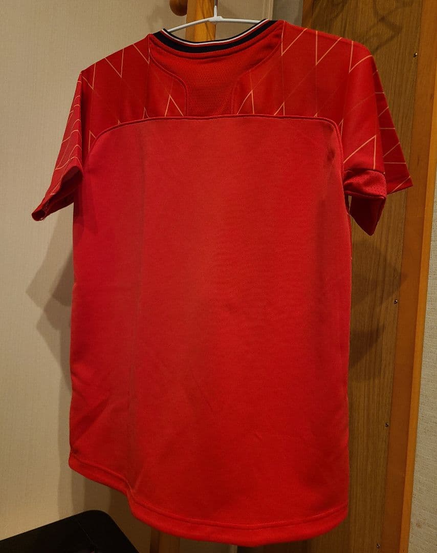 バドミントンゲームシャツ レッド JP SS YONEX10698(364)