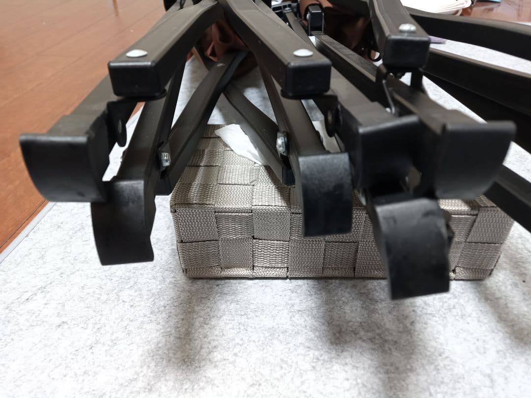 【廃盤品　希少】ユニフレーム　UFチェア100 ブラウン×2脚セット【送料込み】