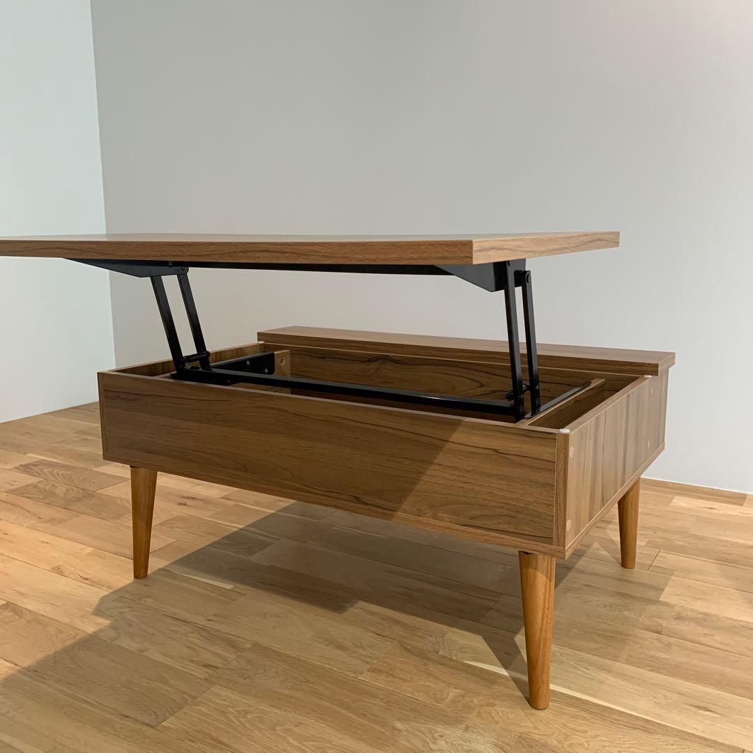 昇降テーブル　グラード　収納付きデスク　幅90cm