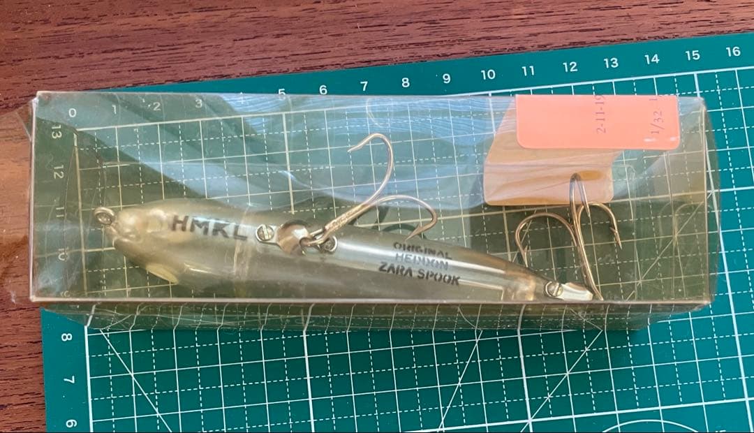 heddon ヘドン　オリジナル　ザラスプーククリア　ハンクル　サインいり