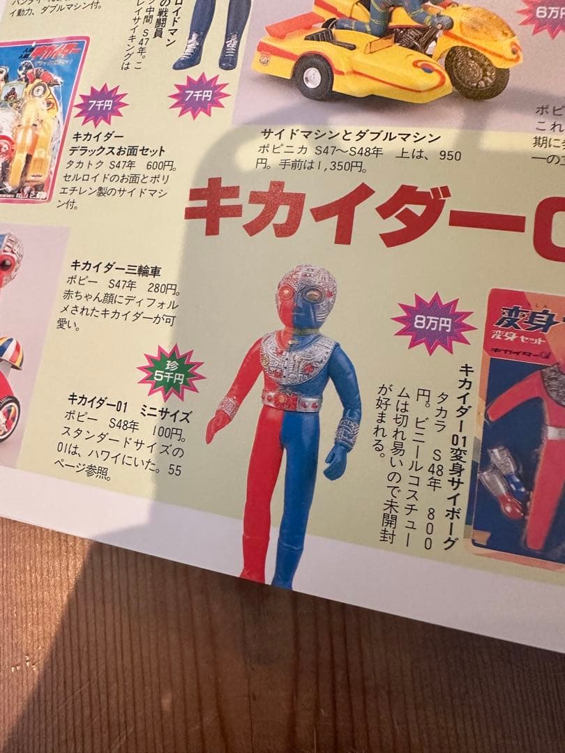 キカイダー01 ビンテージ　ポピー　レア　当時物　珍品　お宝鑑定