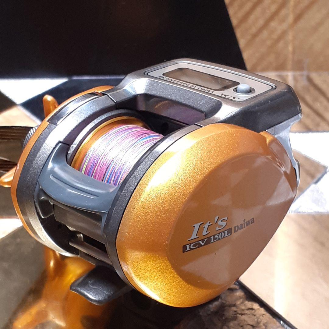 ダイワ イッツ ICV 150L ベイトリール 船用 カウンター付きリール