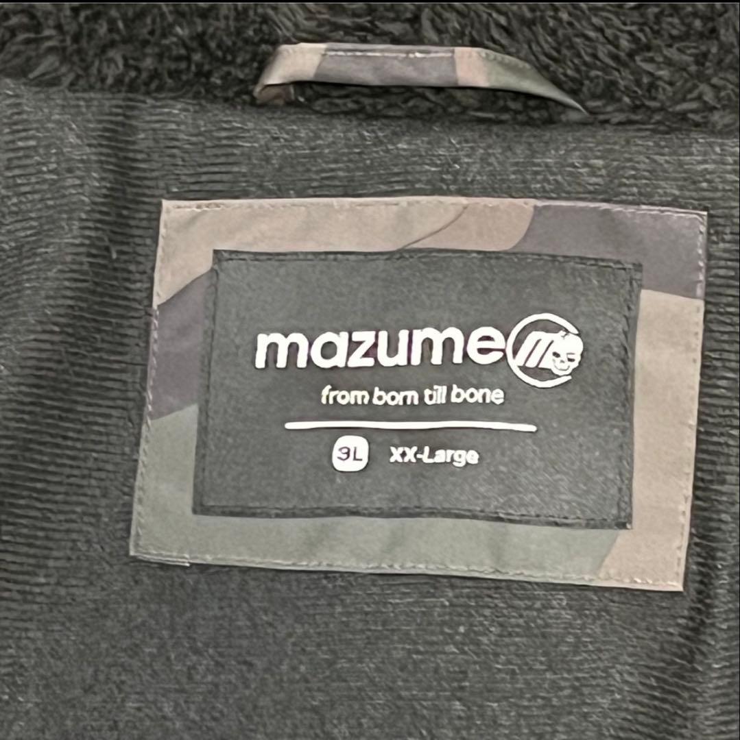 mazume フィッシングジャケット 3L 迷彩柄