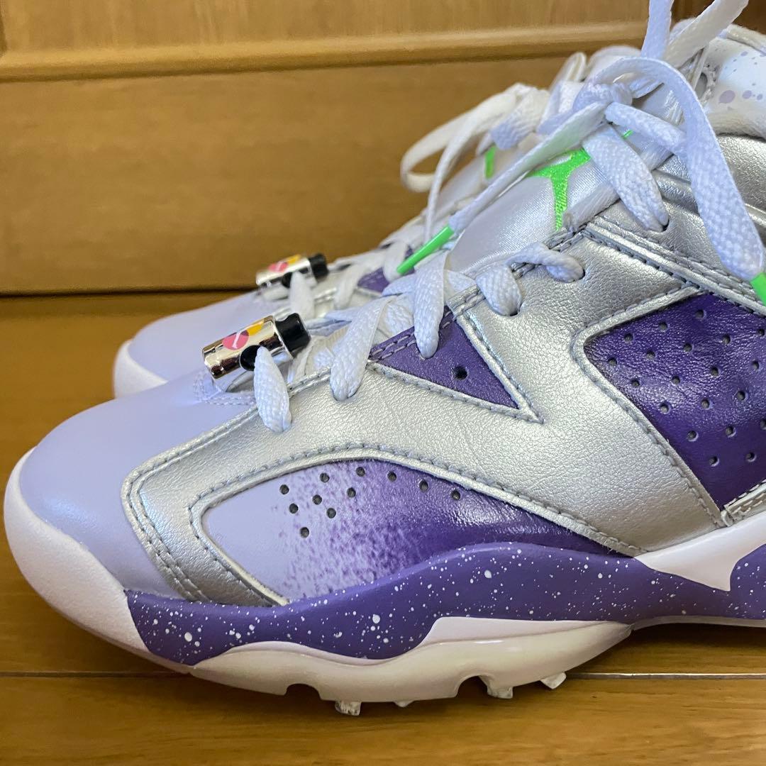 超美品 ナイキ エアジョーダン6 ローゴルフ U.S. オープン ゴルフシューズ