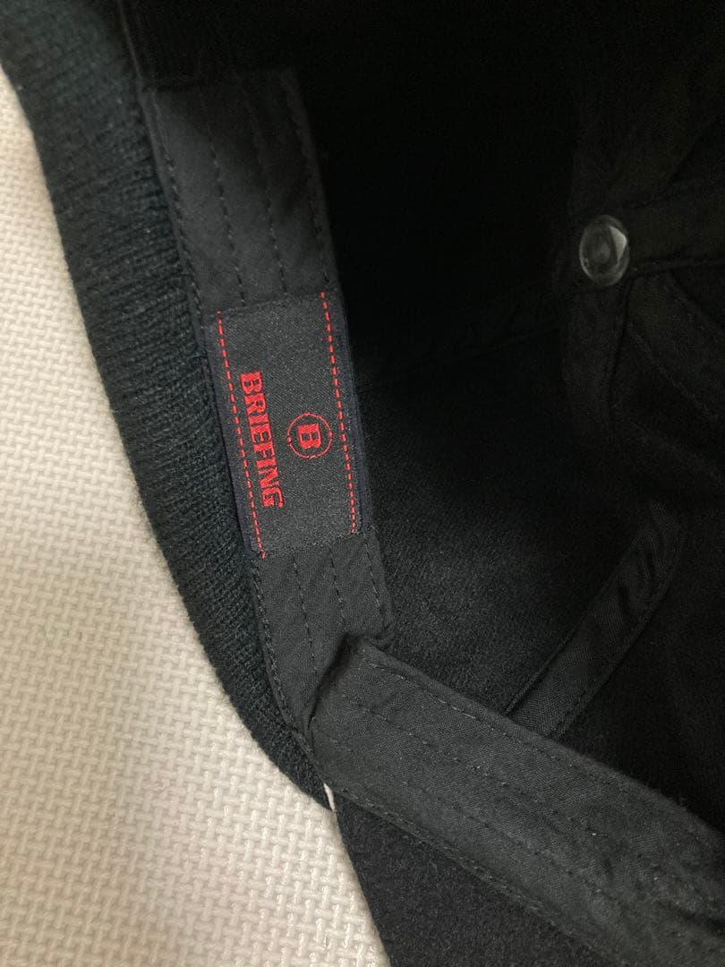 ブリーフィングgolfゴルフ briedfing ニット帽　帽子　防寒