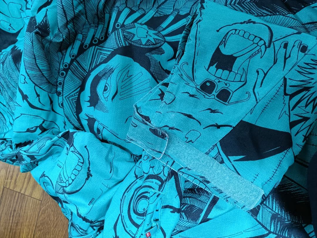 QUIKSILVER スノーボードジャケット 水色 L