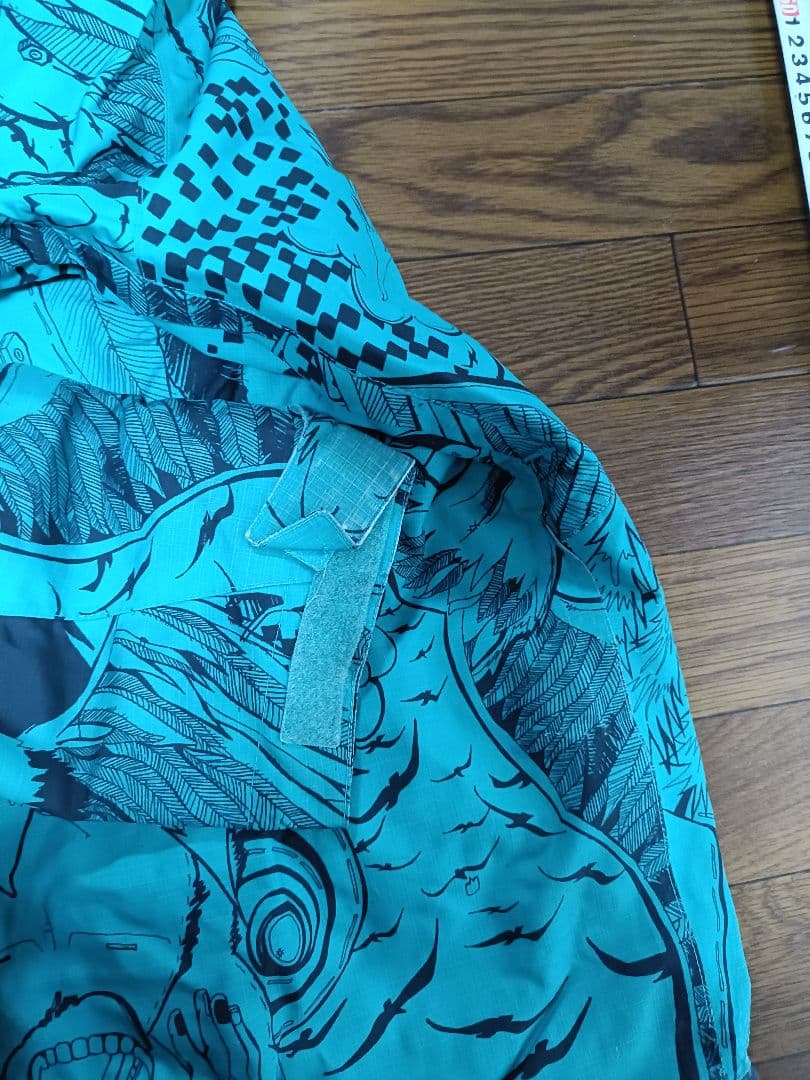 QUIKSILVER スノーボードジャケット 水色 L