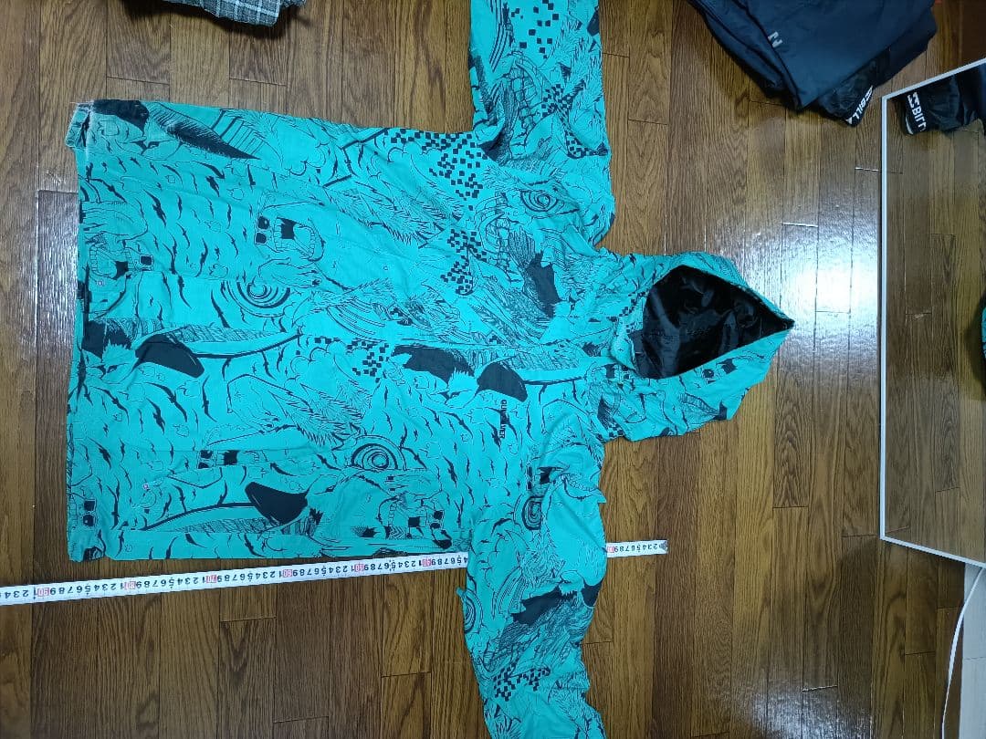 QUIKSILVER スノーボードジャケット 水色 L