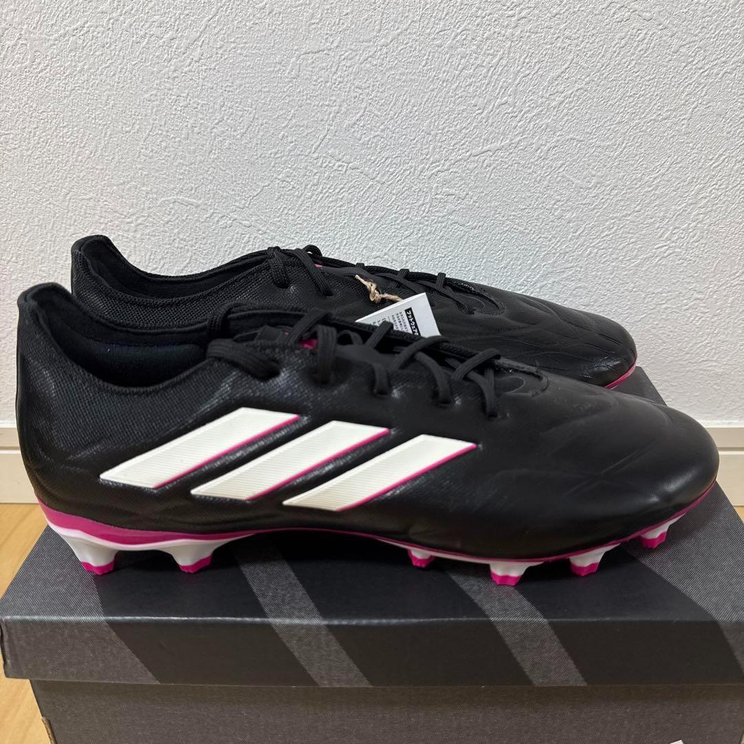 新品　adidas コパピュア.2 HG/AG サッカー　スパイク　黒　25.5