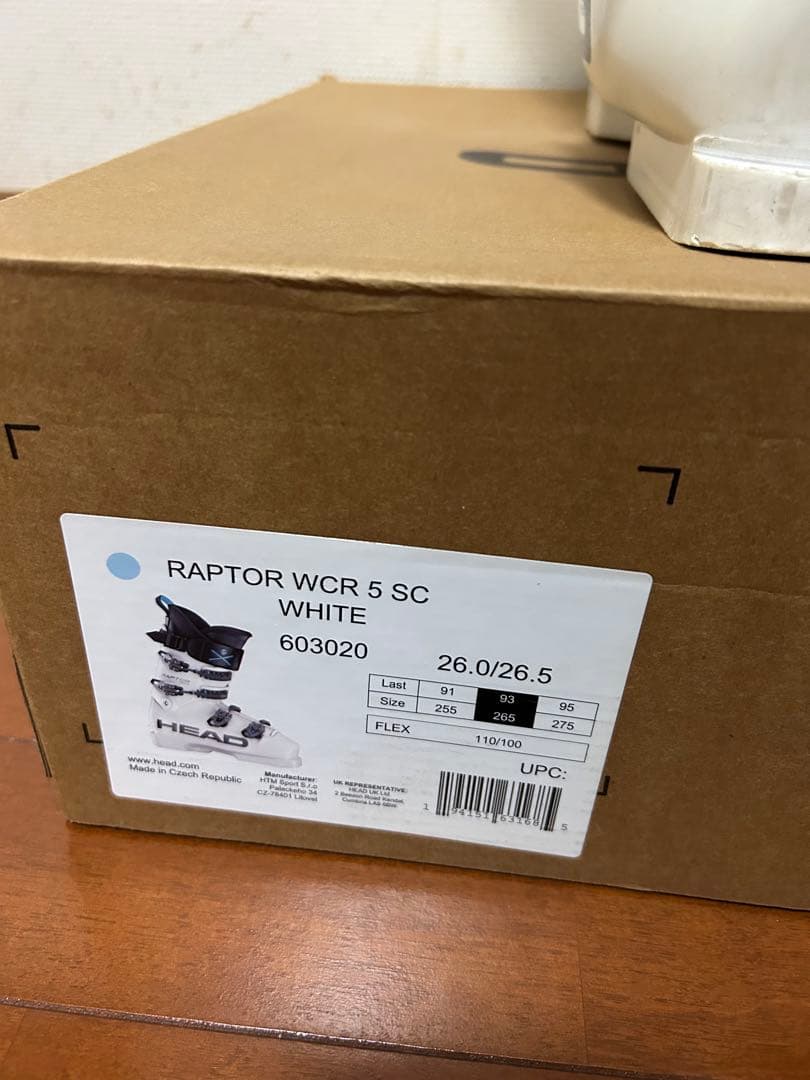 HEAD スキー ブーツ　RAPTOR WCR 5 SC