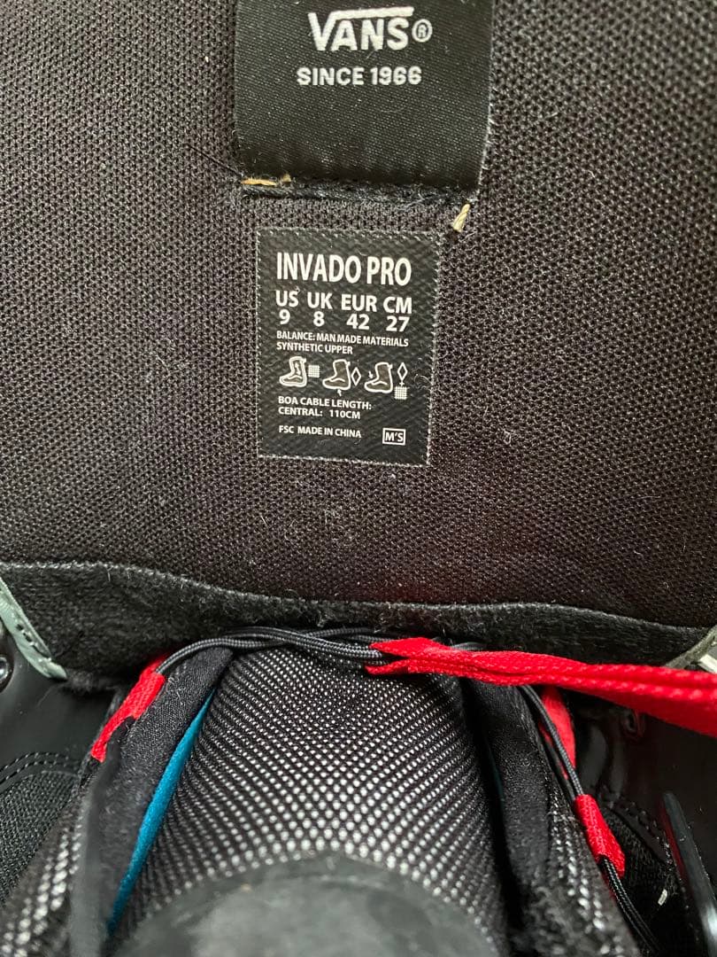 23-24 VANS INVADO PRO スノーボードブーツ　27cn