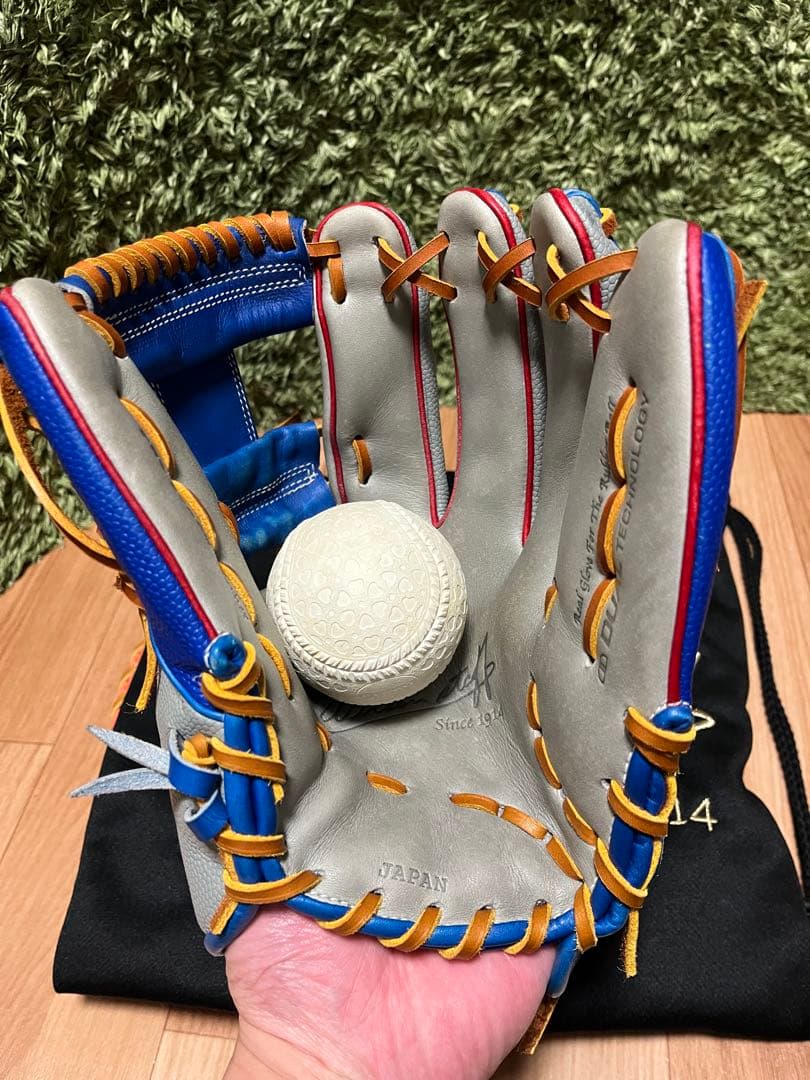 ウィルソンスタッフ デュアル 軟式内野手用外崎87型 グレーSS RGTPRO