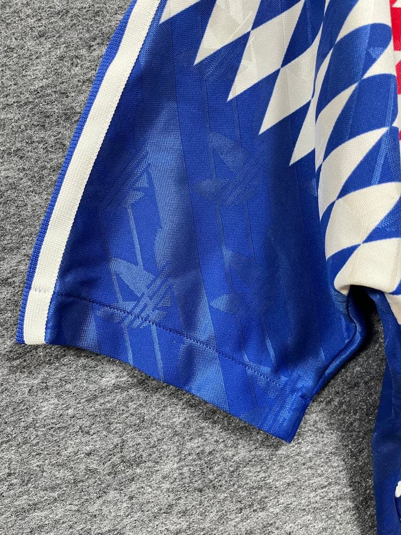 良好 アディダス 94-96 フランス代表 ホーム ユニホーム 半袖 青 L