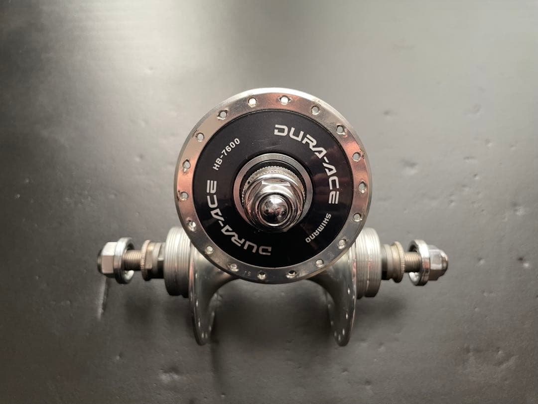 競輪ハブセット 前DURA-ACE 後グランコンペ