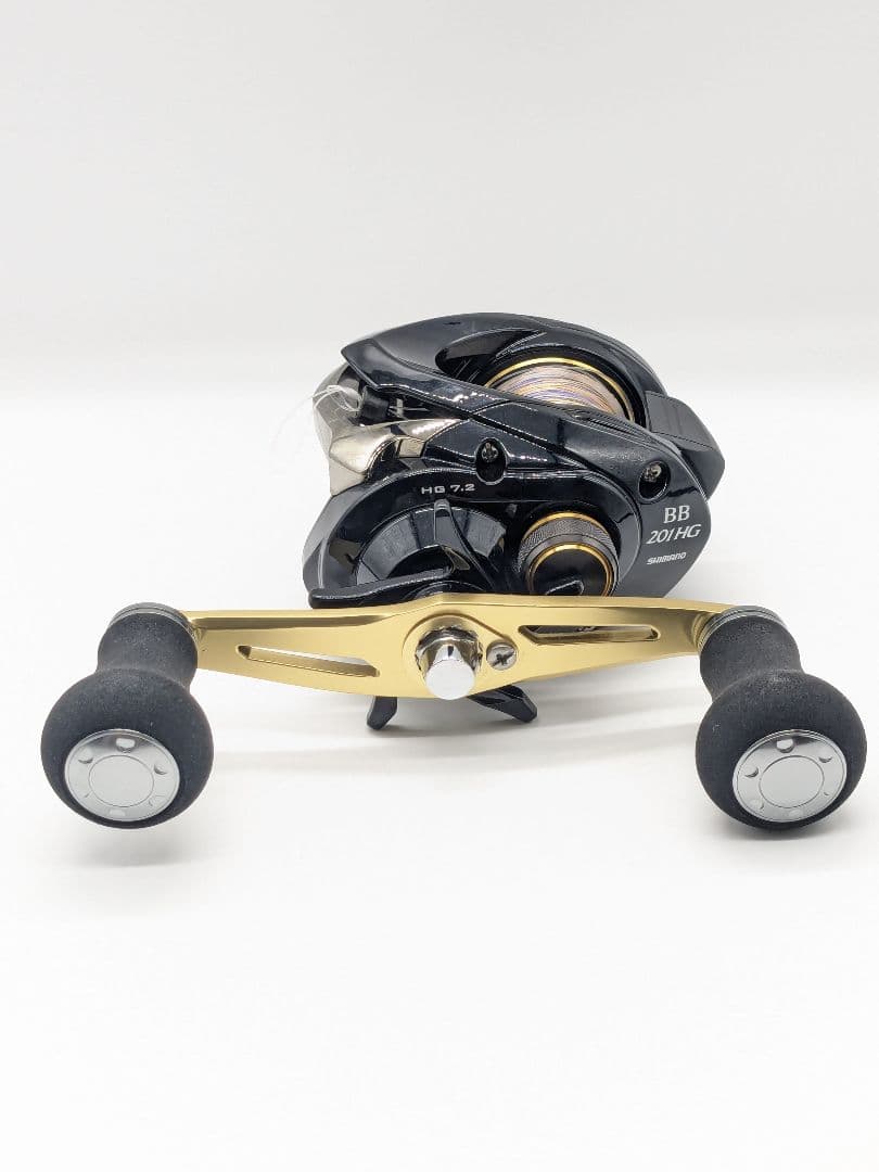 美品 SHIMANO GRAPPLER BB 201HG ベイトリール 左巻き