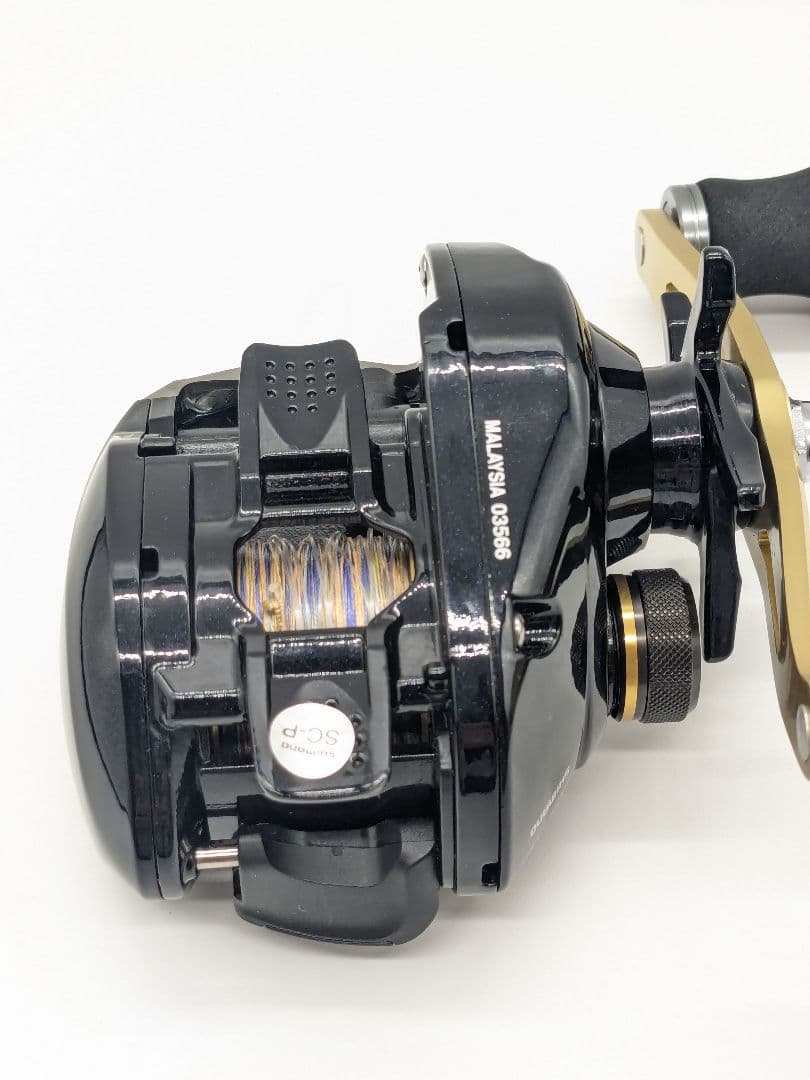 美品 SHIMANO GRAPPLER BB 201HG ベイトリール 左巻き