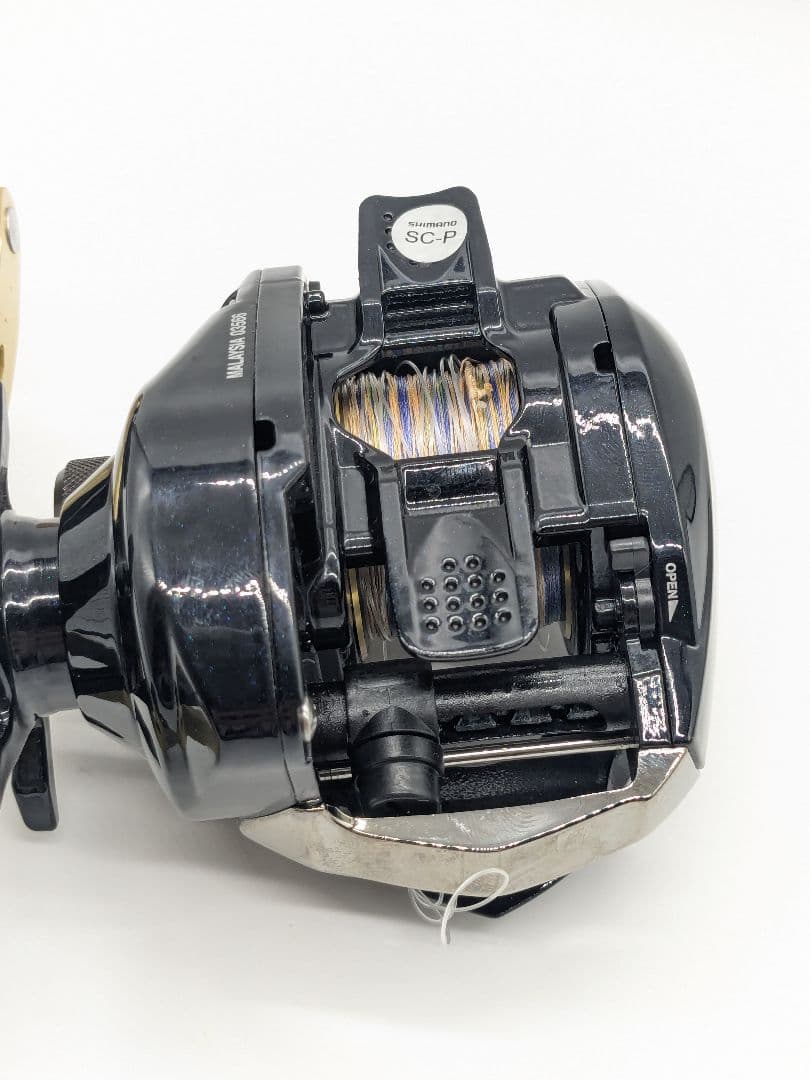 美品 SHIMANO GRAPPLER BB 201HG ベイトリール 左巻き
