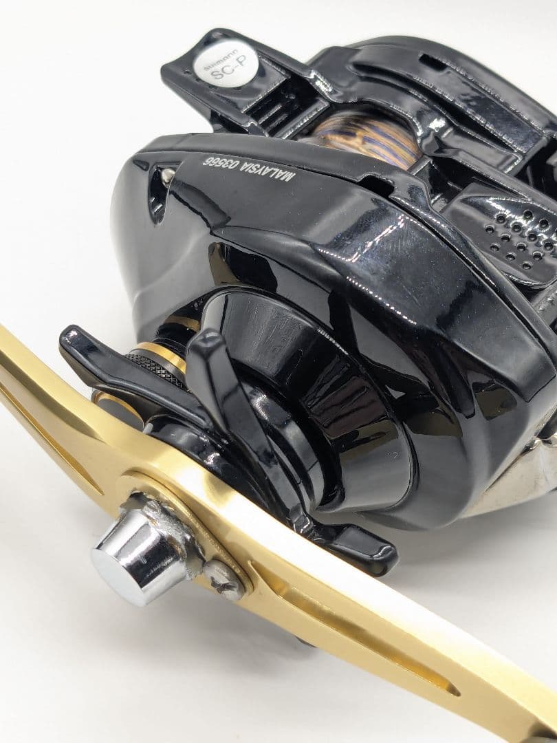 美品 SHIMANO GRAPPLER BB 201HG ベイトリール 左巻き