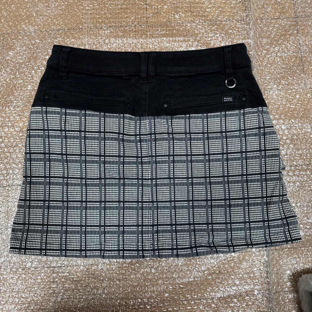本日迄PEARLGATES他ロゴ刺繍スカート＋レッグウォーマーサイズ1新品未使用