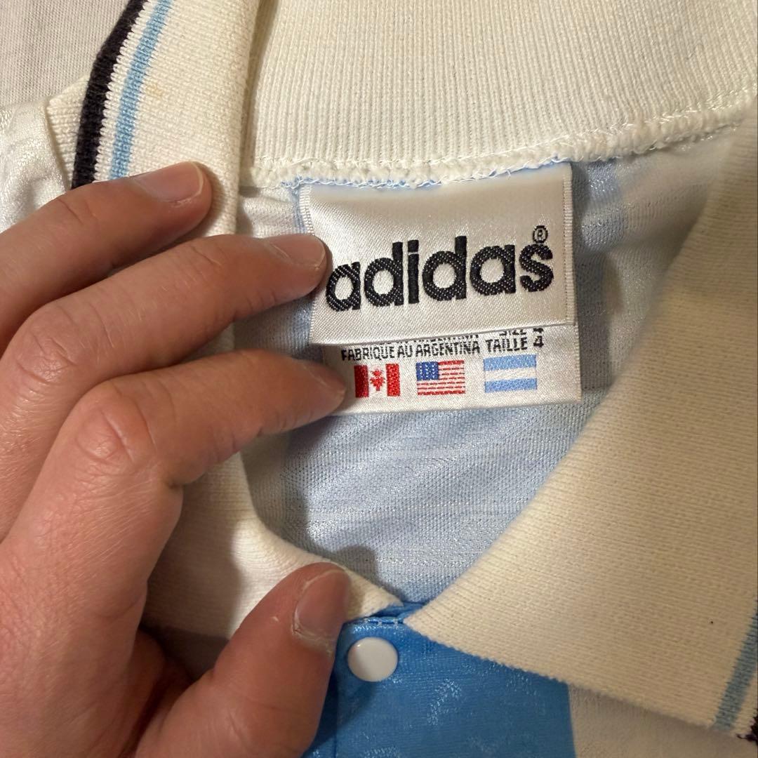 希少　90s 1996年　アルゼンチン代表　ユニフォーム　アディダス　当時物