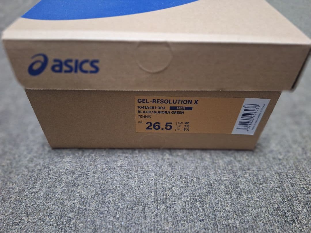 【限定品】アシックス テニスシューズ ゲルレゾリューション X 26.5cm