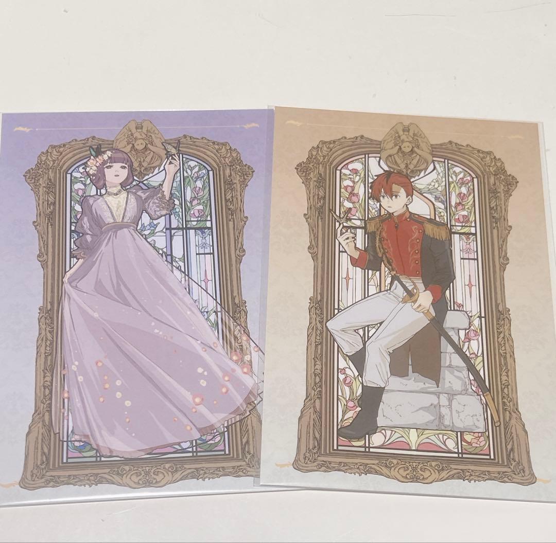 【非売品】葬送のフリーレン 蝶々のフリーレン ポストカード　フリーレン　ヒンメル