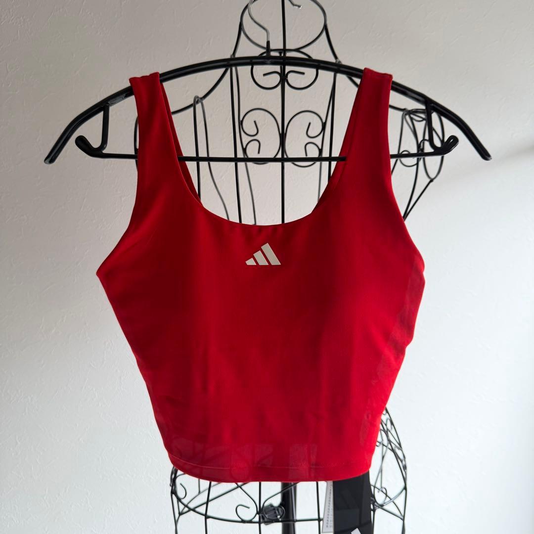 adidas Studio All Me ミディアムサポート ブラトップ L