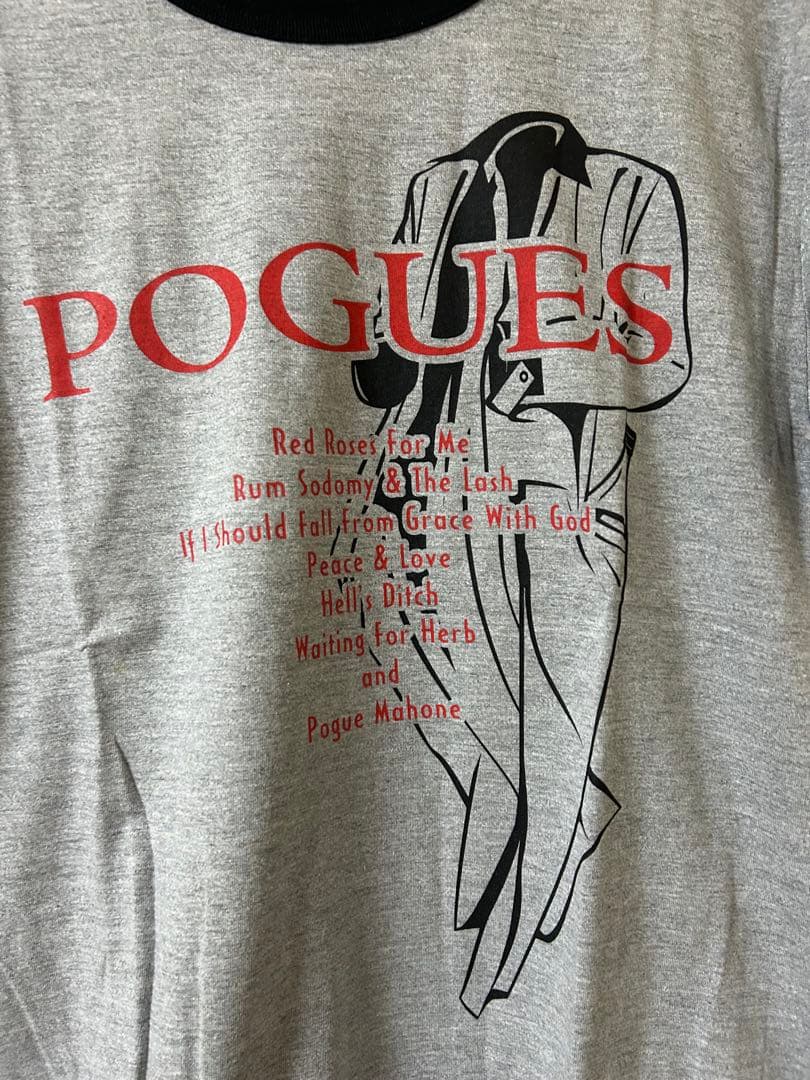 POGUES Fairytale of New York Lyric Tシャツ