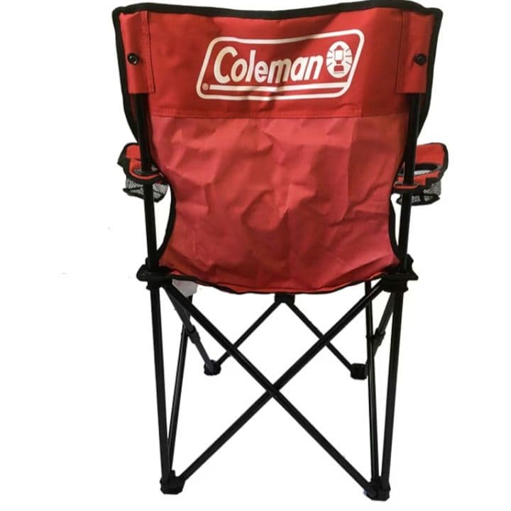 新品　Coleman 　Red　アームチェアー　コールマン　キャンプ