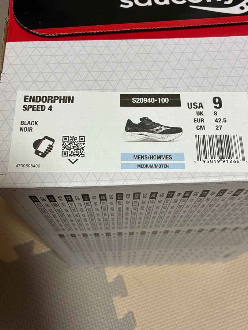 スパイク・シューズ Saucony Endorphin Speed4
