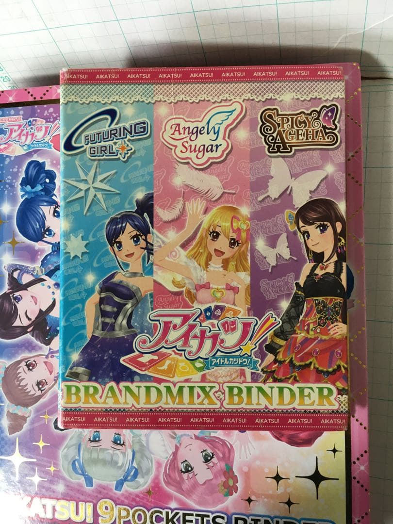 ジャンク　アイカツカードバインダーセット　カード