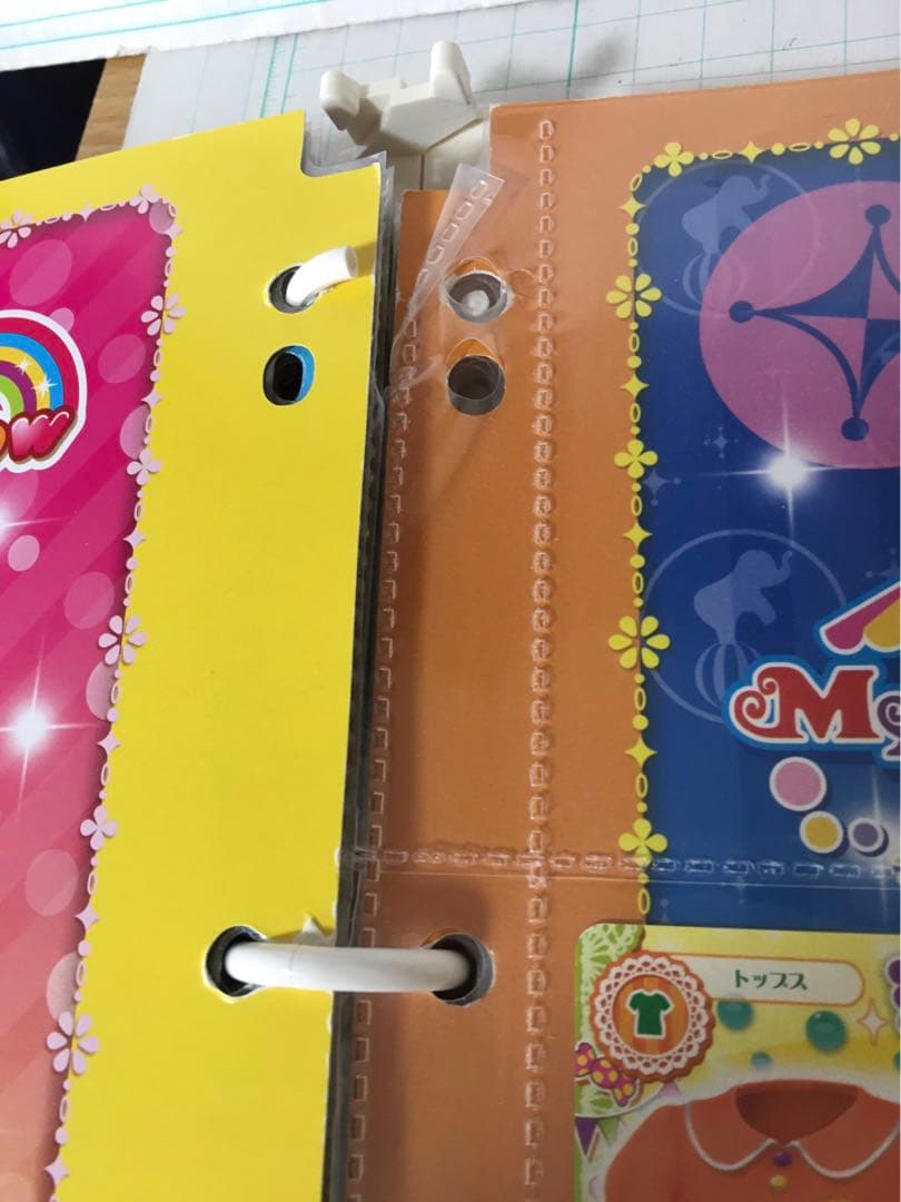 ジャンク　アイカツカードバインダーセット　カード