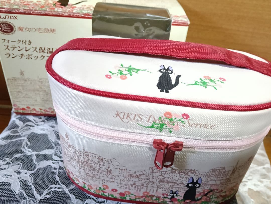 希少✨スタジオジブリ 魔女の宅急便 ステンレス保温ジャー付ランチボックス 弁当箱