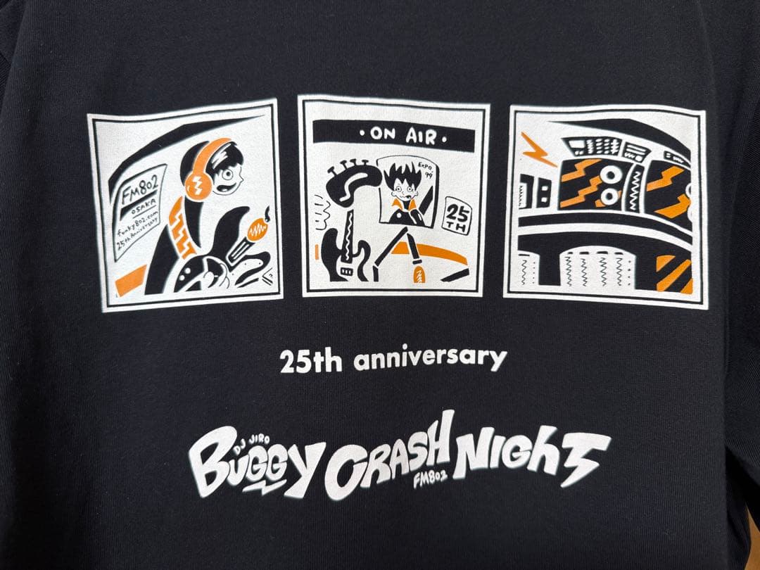 GLAY JIRO BUGGY CRASH NIGHT(バギクラ)Tシャツ
