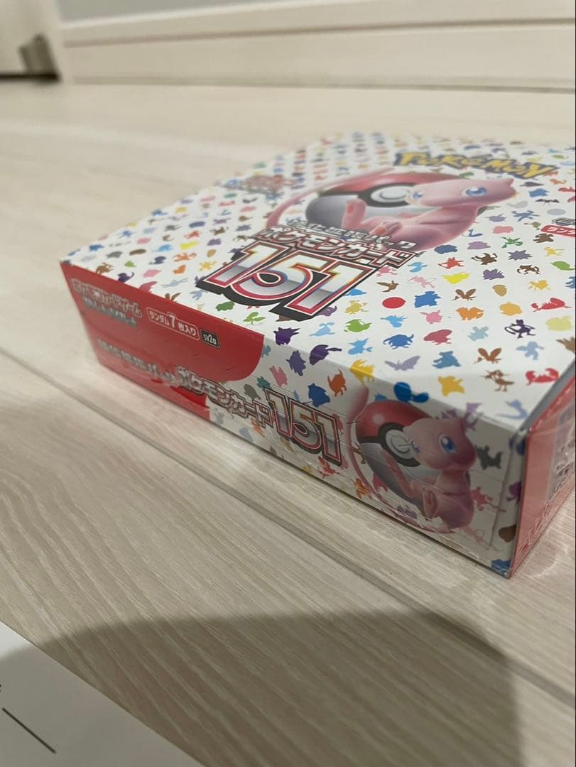 ポケモンカード151 BOX シュリンク破れあり