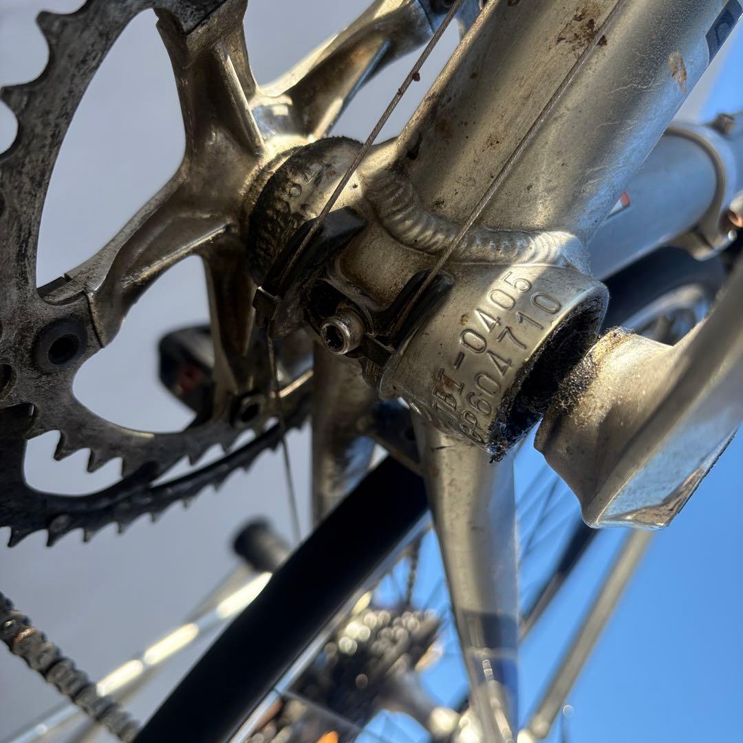 Trek 5200 シルバー 9速 ロードバイク
