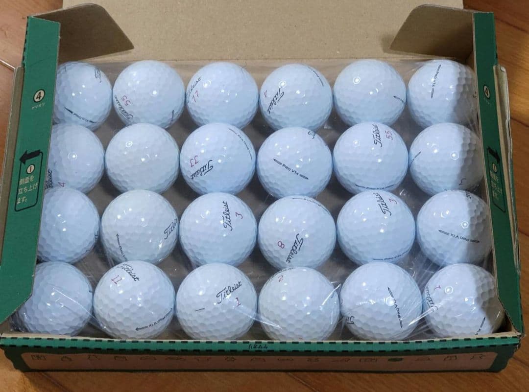 超々美品 タイトリストPRO V1X 12球 No.798 1/29