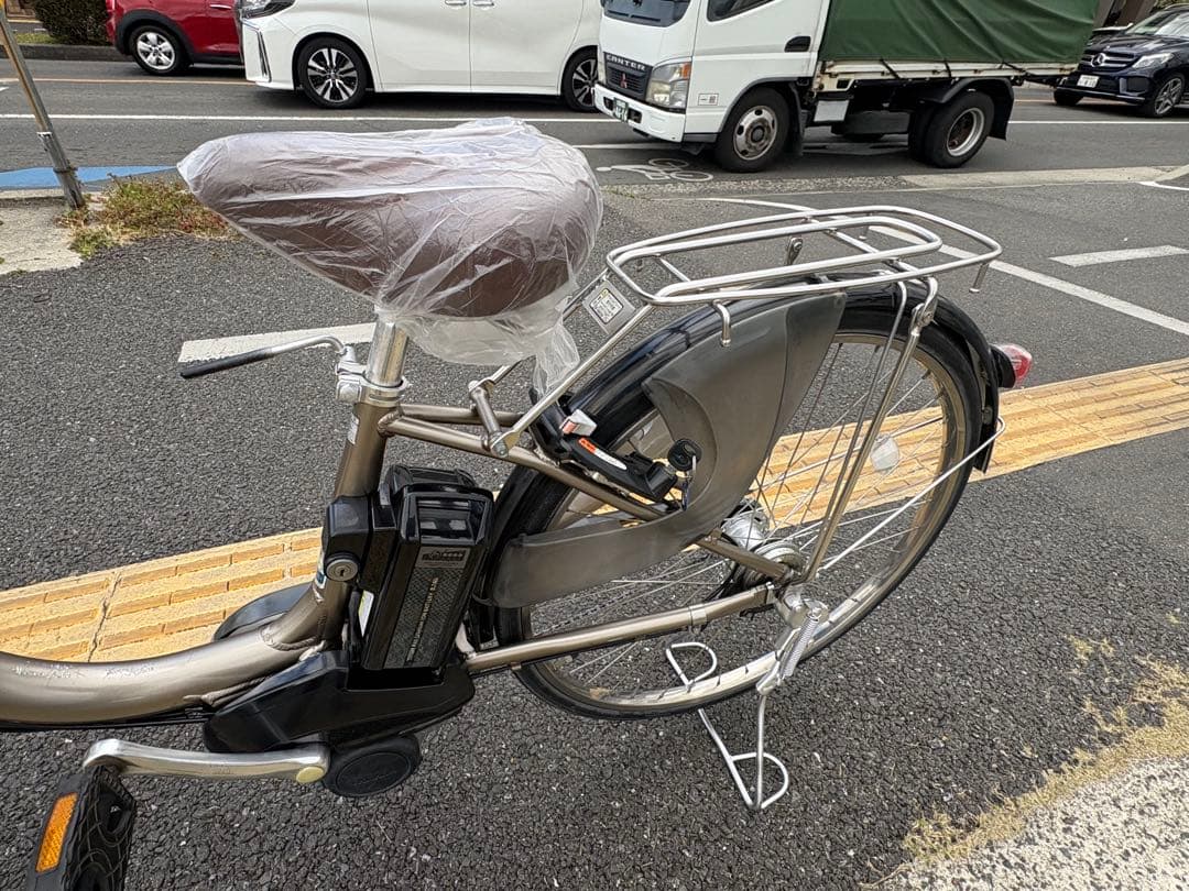 中古YAMAHA電動アシスト自転車　8.7Ah 大阪　055