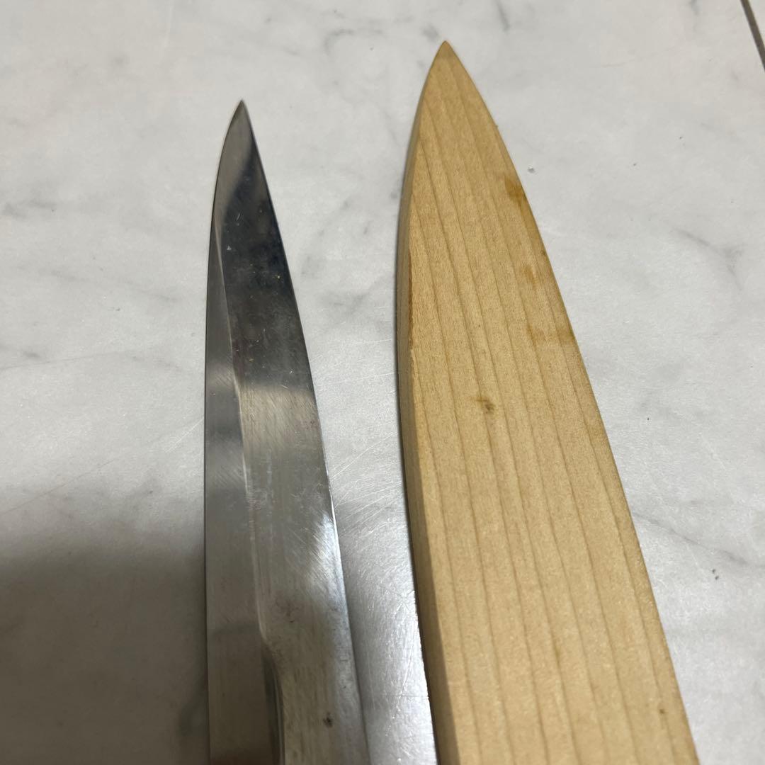正本　本焼　てっさ　ふぐ引き　9寸　美品　鞘付き