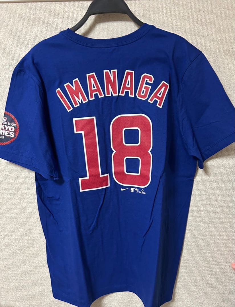 MLB東京シリーズ カブス今永選手　ネーム＆ナンバーTシャツ　Lサイズ