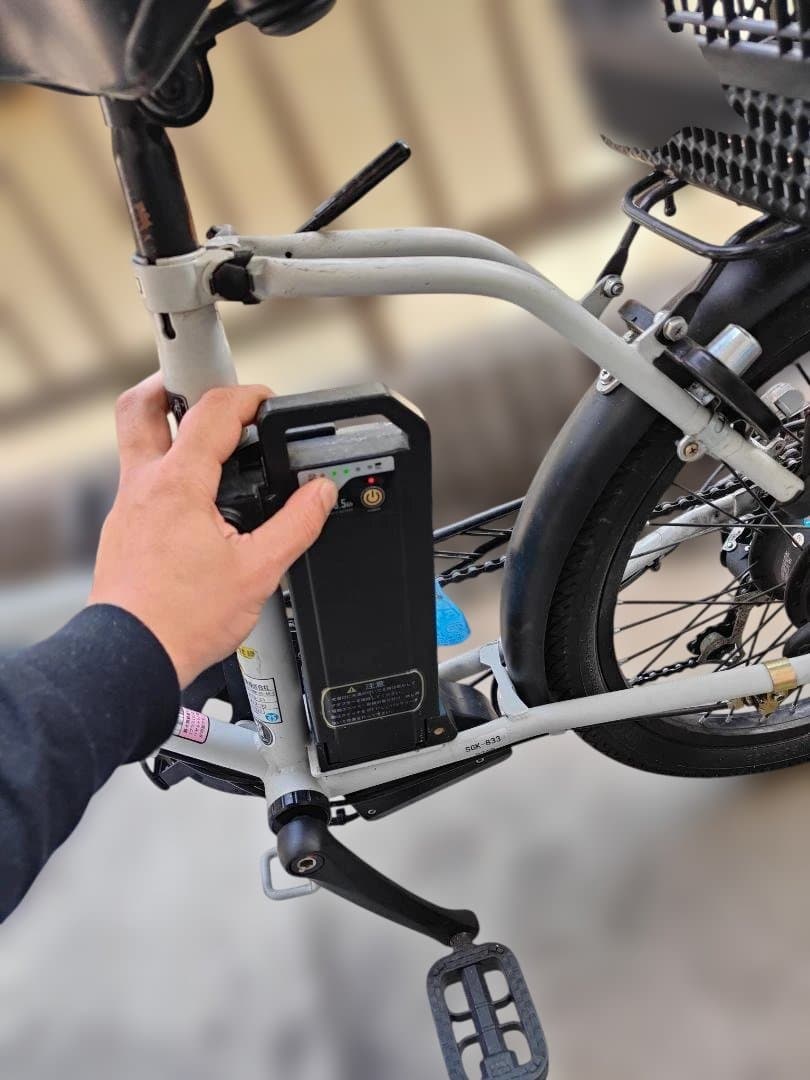 WILLGO FD206　電動アシスト自転車 前後バスケット付き